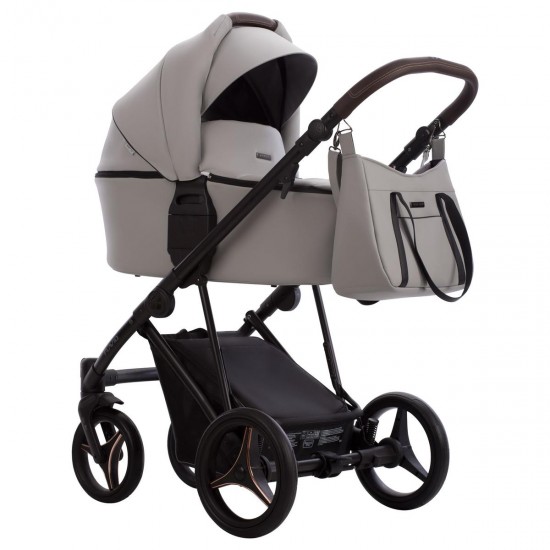 Bebetto Flavio Pro 2 in 1 Pram and Pushchair PRO 10 Grey